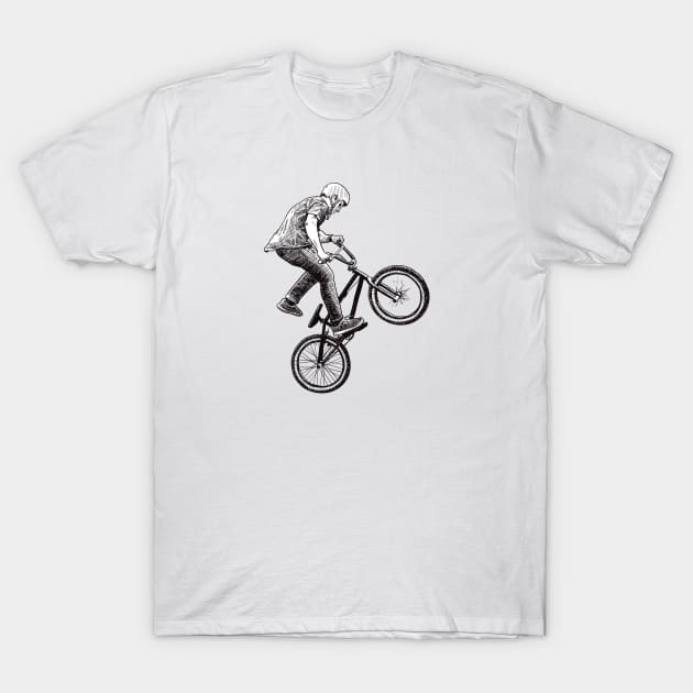 BMX rider T-Shirt by StefanAlfonso